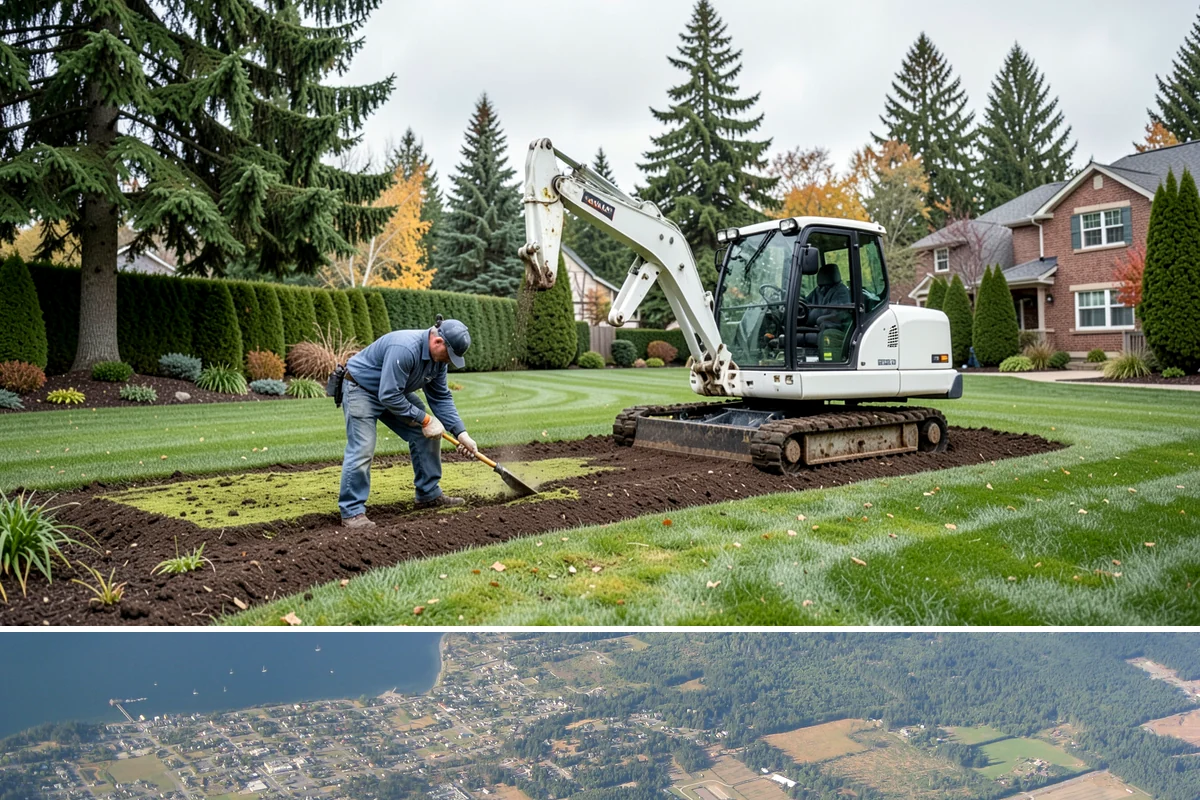 Retaining Walls in Coupeville, Island County, WA - Best built spring through fall.