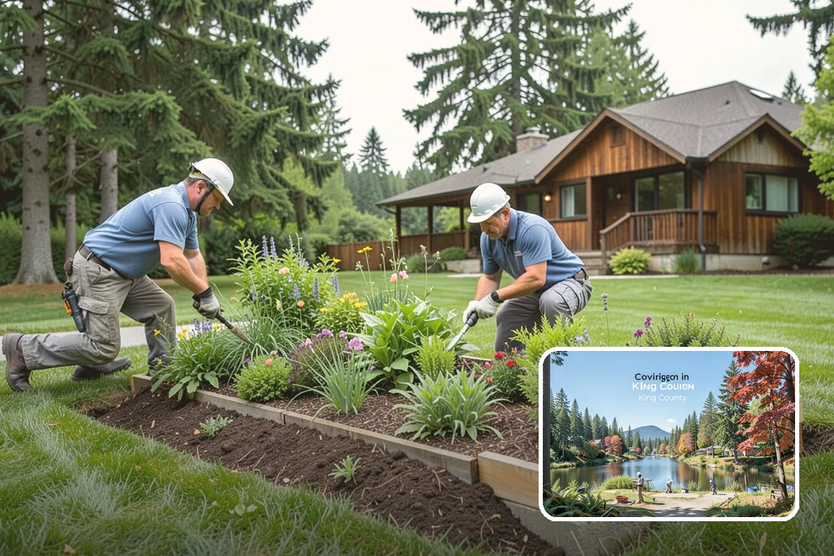 Retaining Walls in Covington, King County, WA - Reclaims steep, unusable ground