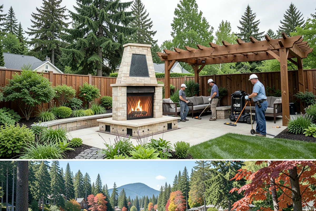 Retaining Walls in Covington, King County, WA - Best built spring through fall.