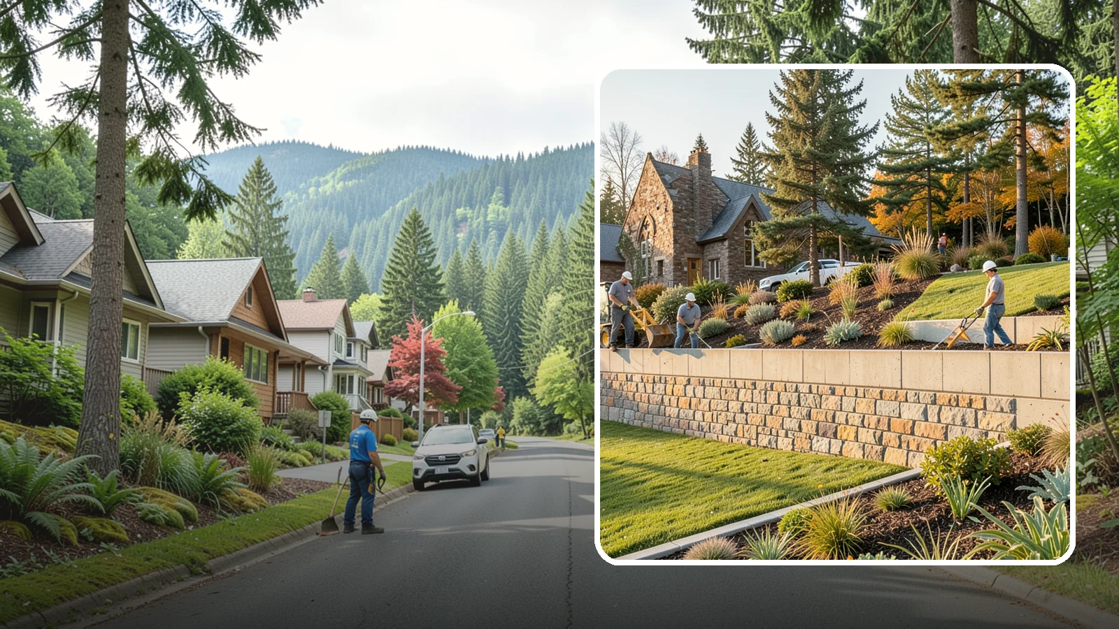 Retaining Walls in Darrington, Snohomish County, WA - Design and construction of durable retaining walls for structural support, terracing, and usable space.