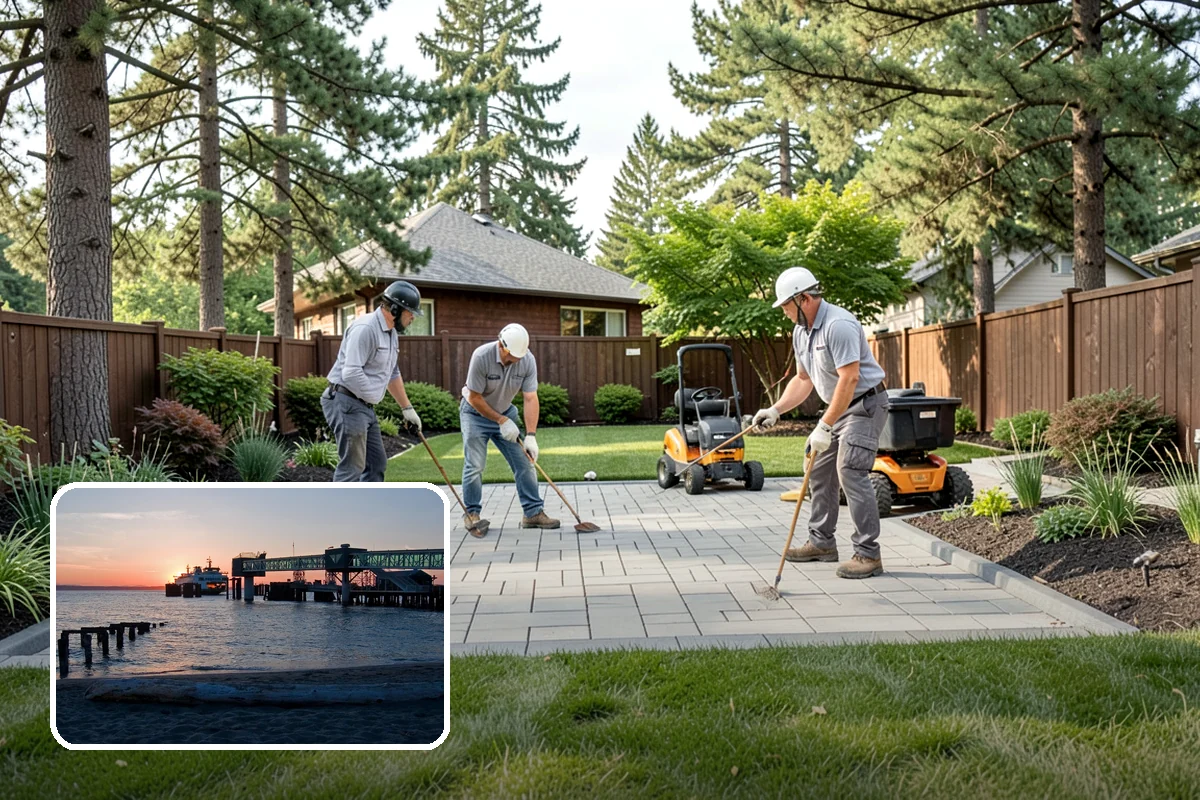 Retaining Walls in Edmonds, Snohomish County, WA - Reclaims steep, unusable ground