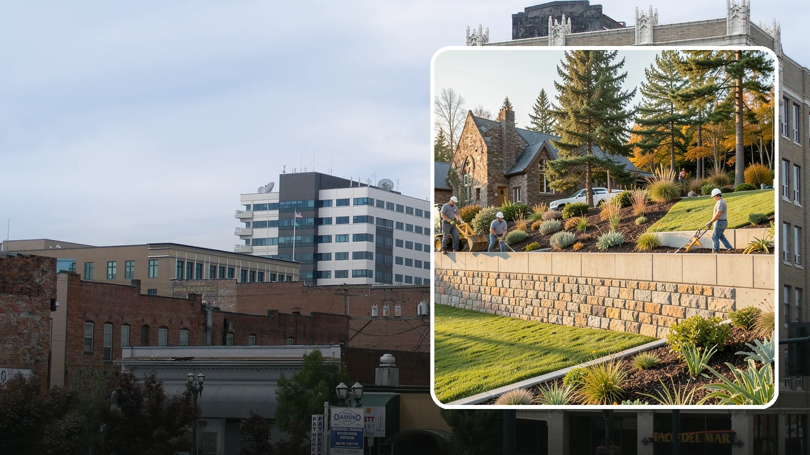Retaining Walls in Everett, Snohomish County, WA - Design and construction of durable retaining walls for structural support, terracing, and usable space.