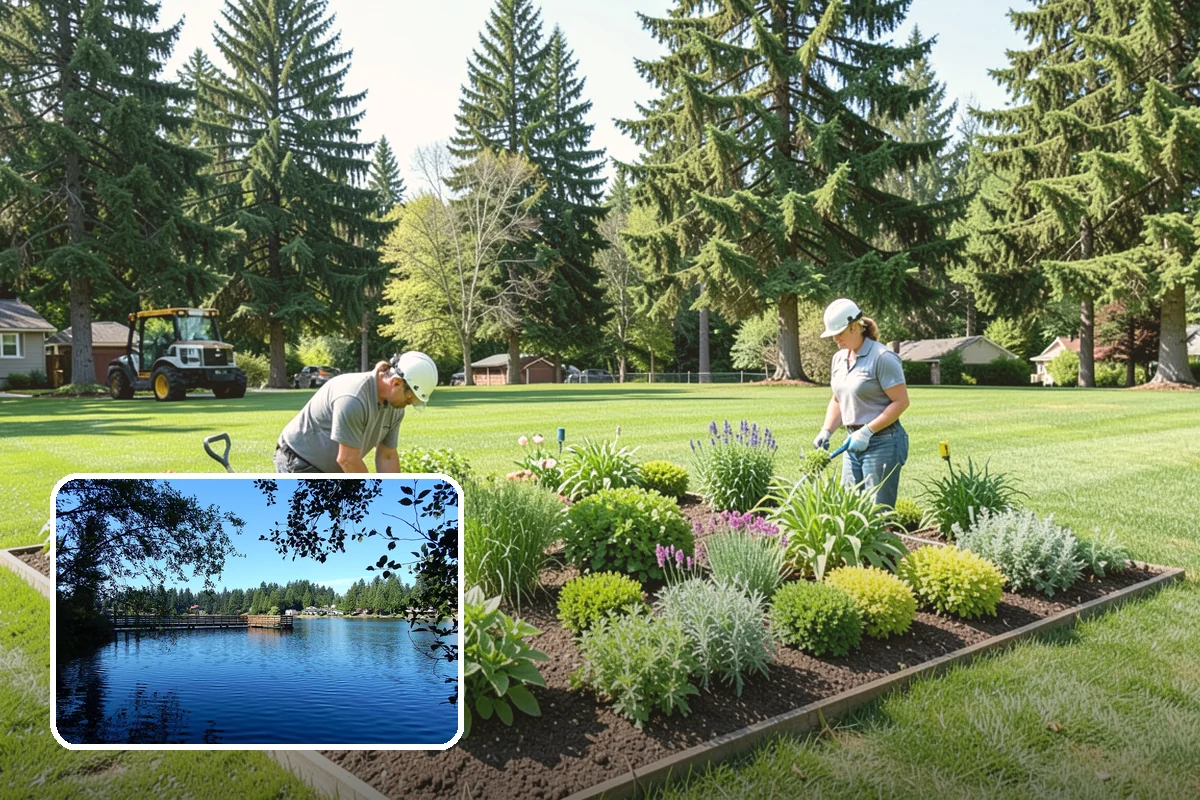 Retaining Walls in Federal Way, King County, WA - Reclaims steep, unusable ground