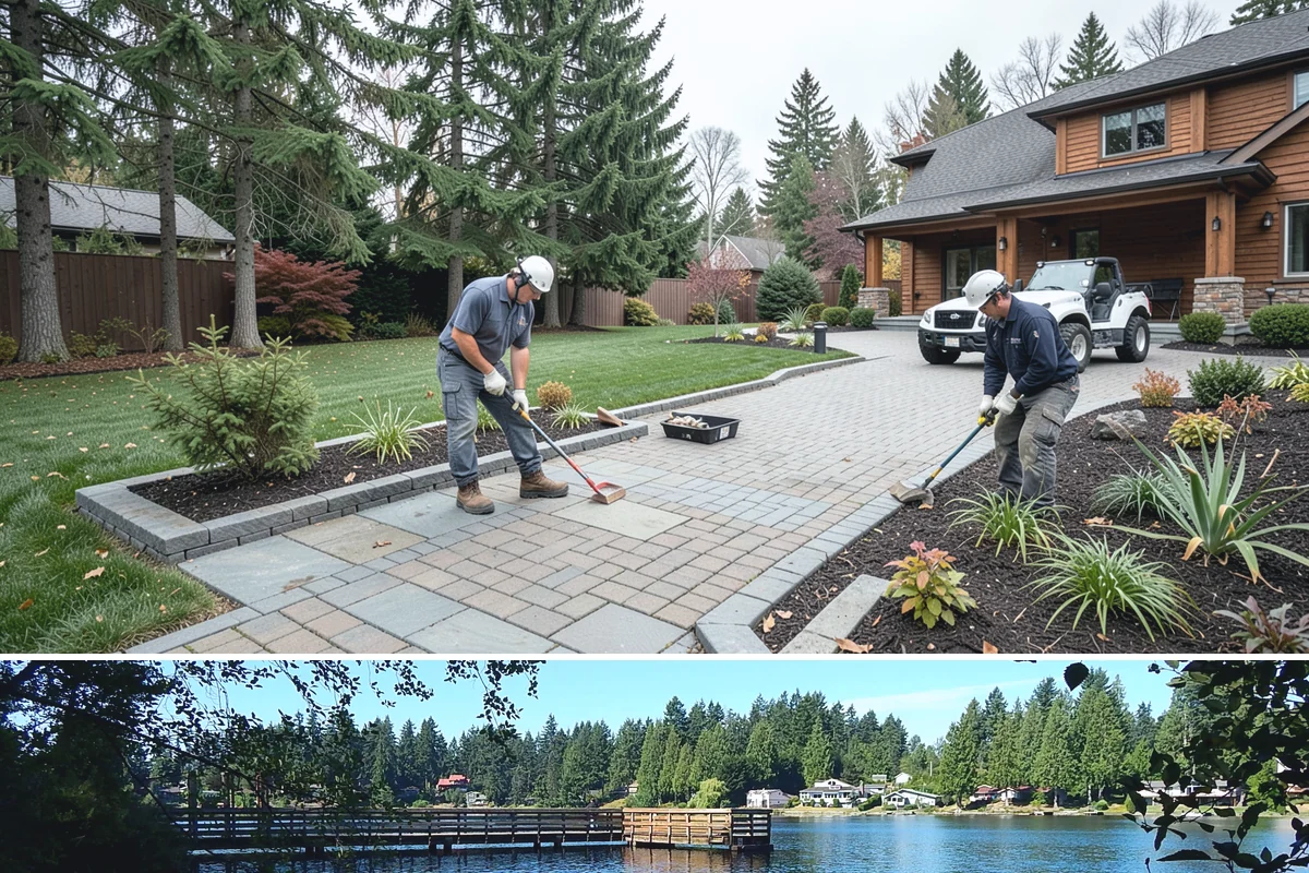 Retaining Walls in Federal Way, King County, WA - Best built spring through fall.