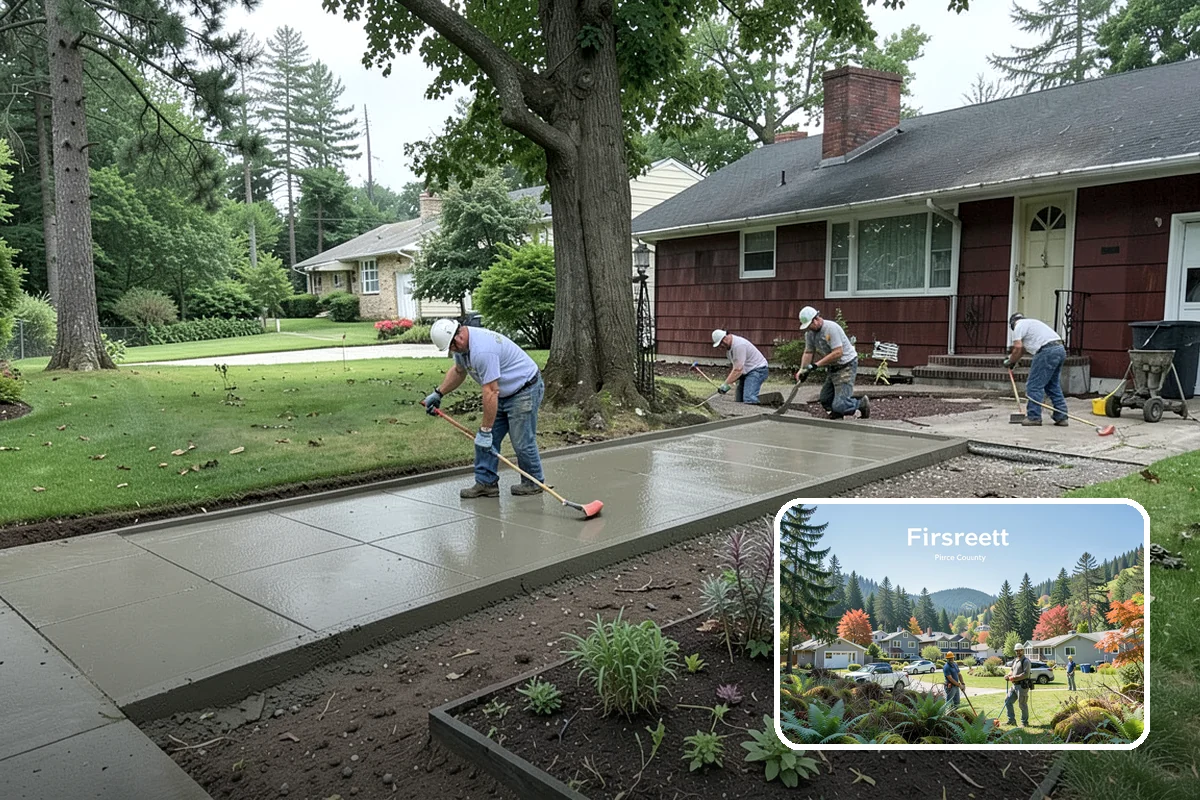 Retaining Walls in Fircrest, Pierce County, WA - Reclaims steep, unusable ground