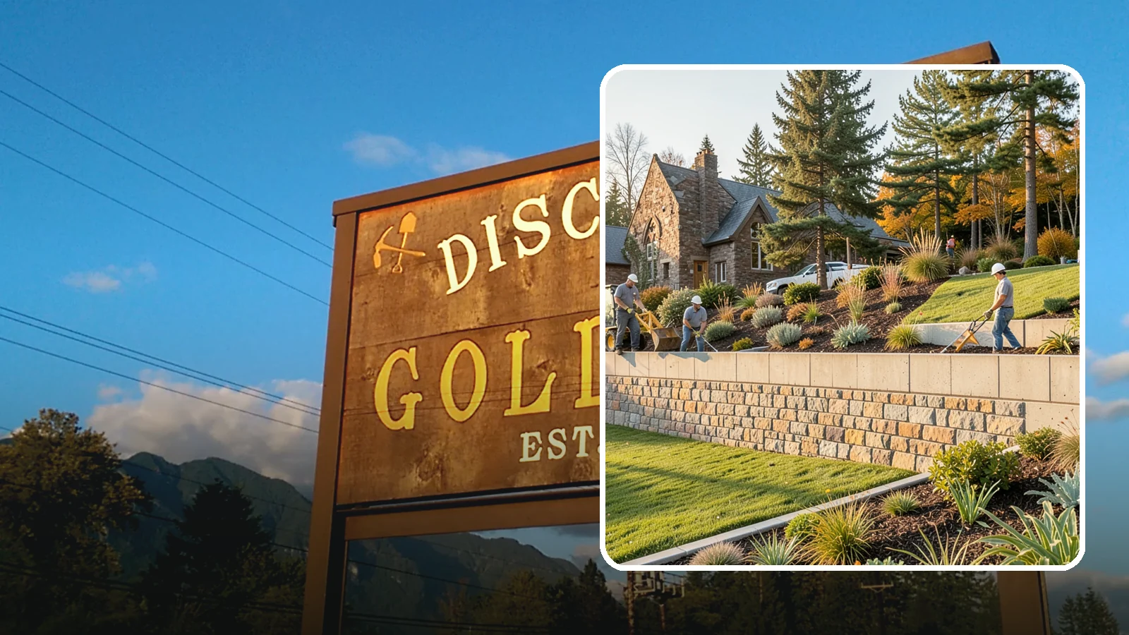 Retaining Walls in Gold Bar, Snohomish County, WA - Design and construction of durable retaining walls for structural support, terracing, and usable space.