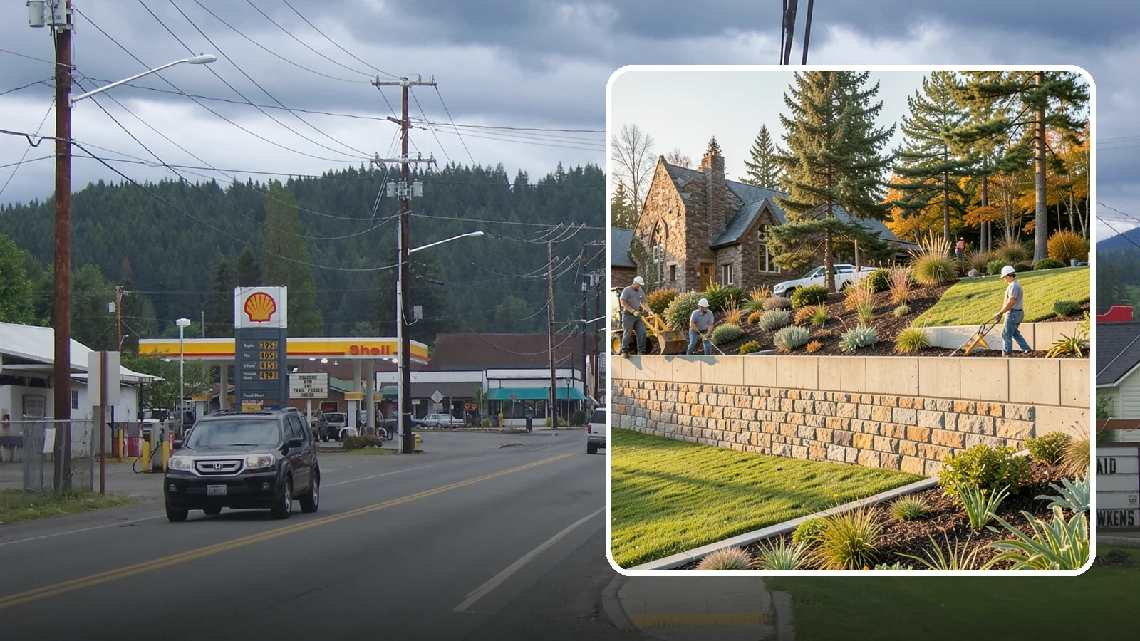 Retaining Walls in Granite Falls, Snohomish County, WA - Design and construction of durable retaining walls for structural support, terracing, and usable space.