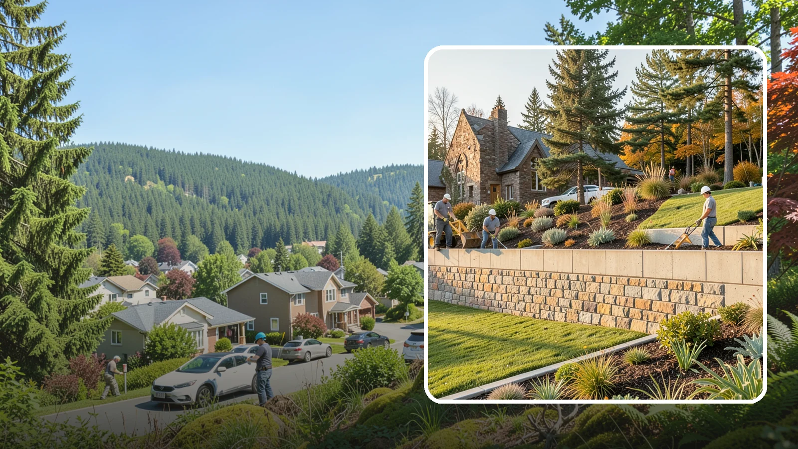 Retaining Walls in Index, Snohomish County, WA - Design and construction of durable retaining walls for structural support, terracing, and usable space.