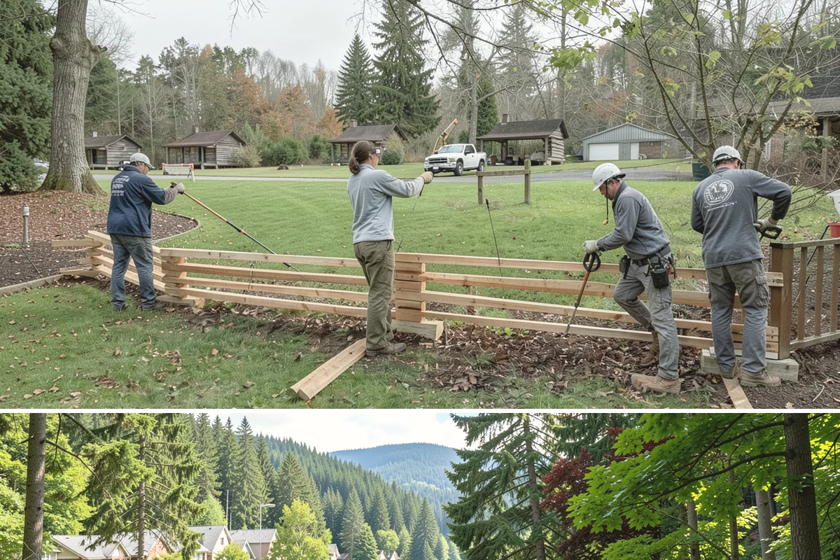 Retaining Walls in Lake Forest Park, King County, WA - Best built spring through fall.
