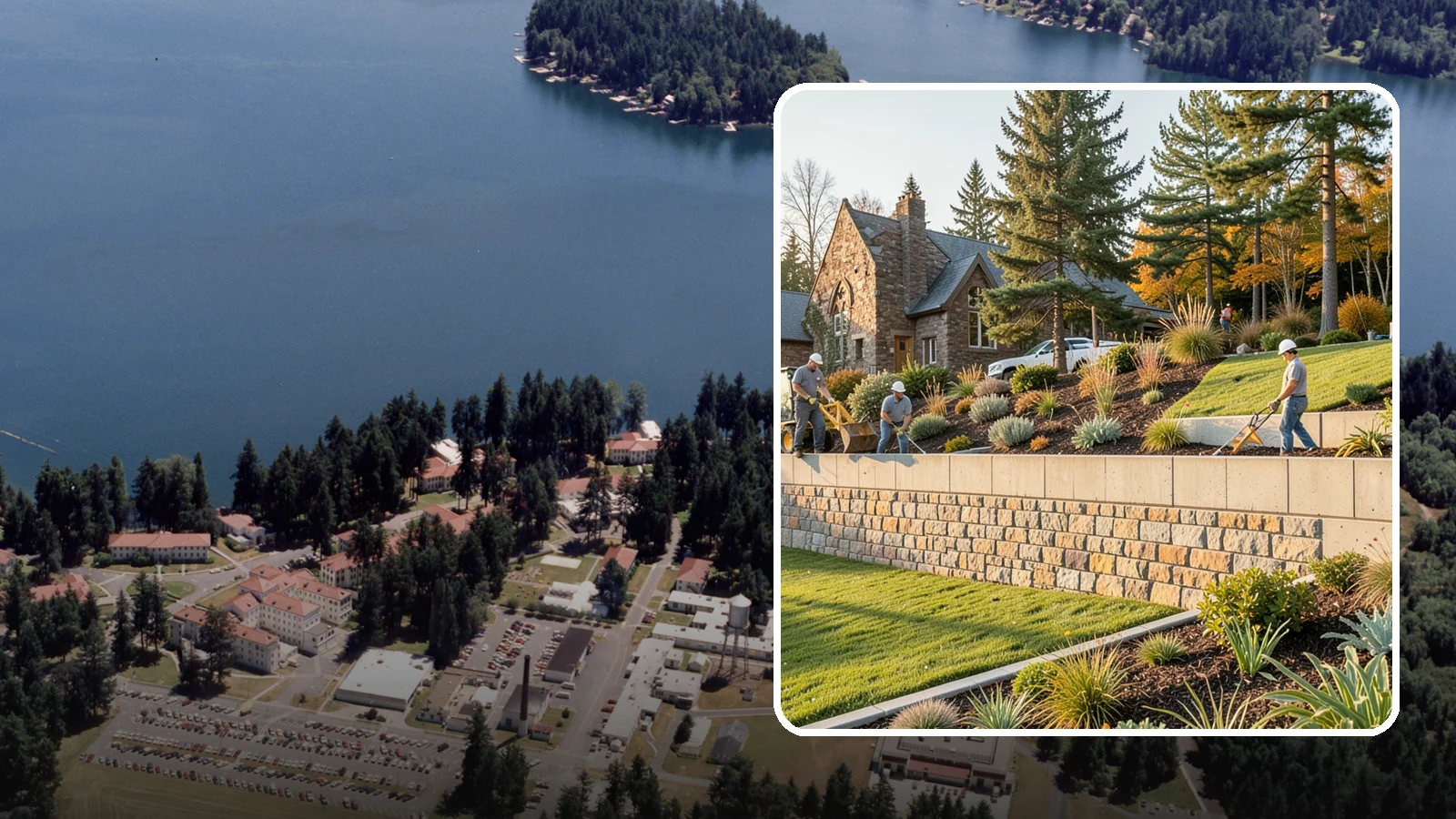 Retaining Walls in Lakewood, Pierce County, WA - Design and construction of durable retaining walls for structural support, terracing, and usable space.