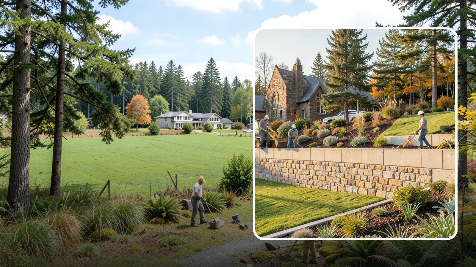 Retaining Walls in Lyman, Skagit County, WA - Design and construction of durable retaining walls for structural support, terracing, and usable space.