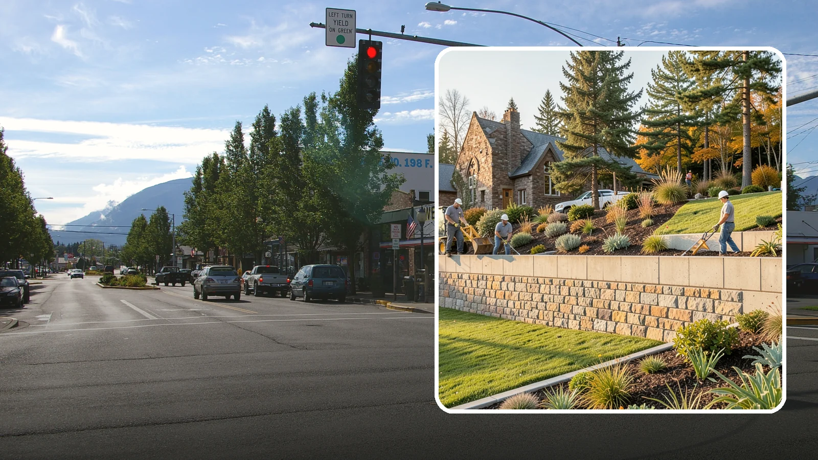 Retaining Walls in North Bend, King County, WA - Design and construction of durable retaining walls for structural support, terracing, and usable space.