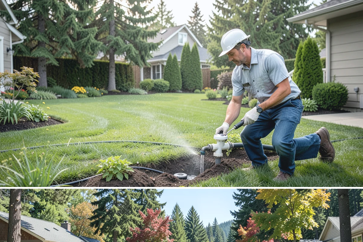 Retaining Walls in Orting, Pierce County, WA - Best built spring through fall.