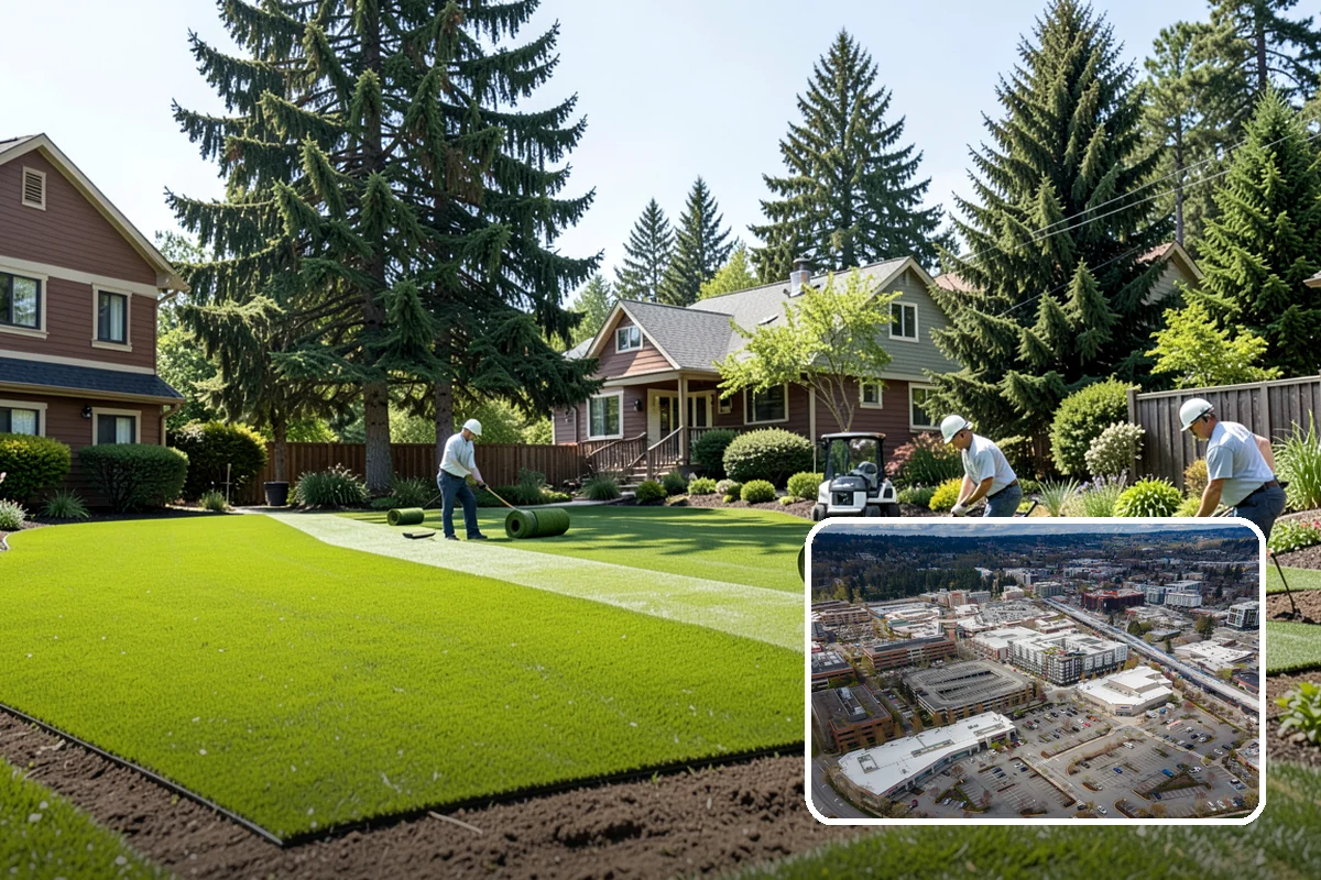 Retaining Walls in Redmond, King County, WA - Reclaims steep, unusable ground