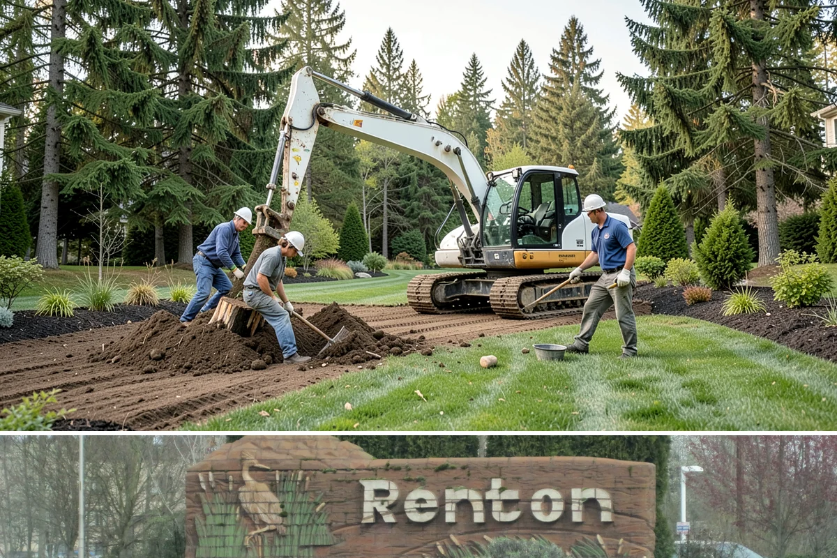 Retaining Walls in Renton, King County, WA - Best built spring through fall.