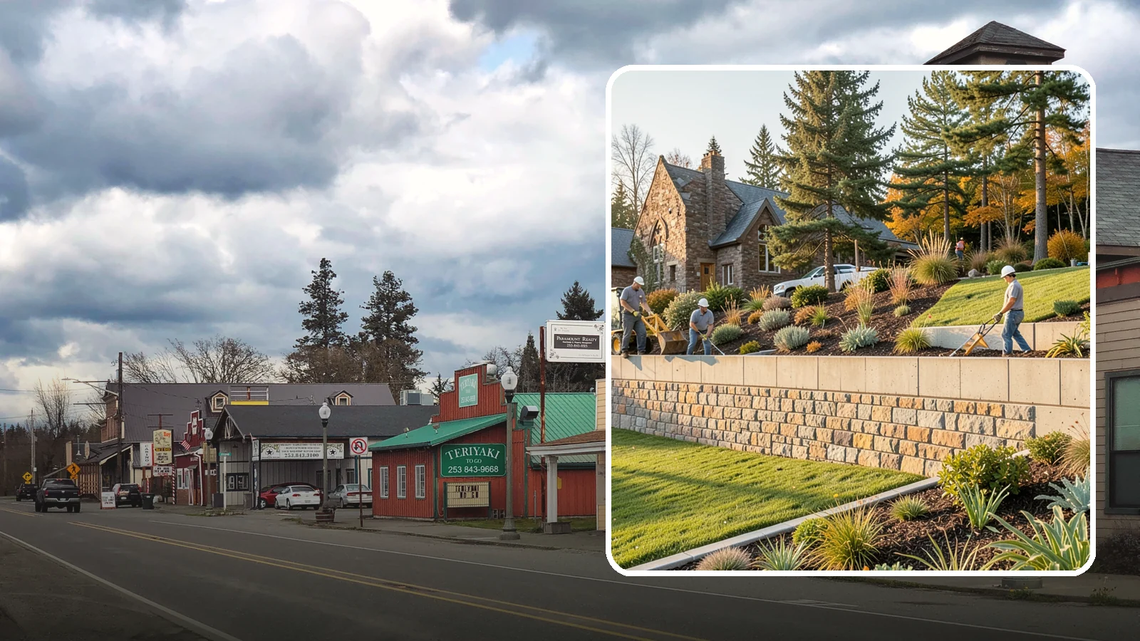 Retaining Walls in Roy, Pierce County, WA - Design and construction of durable retaining walls for structural support, terracing, and usable space.
