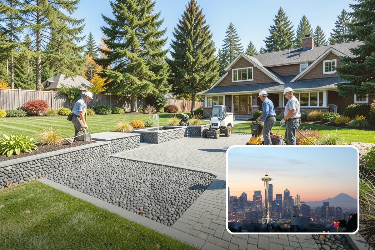 Retaining Walls in Seattle, King County, WA - Reclaims steep, unusable ground