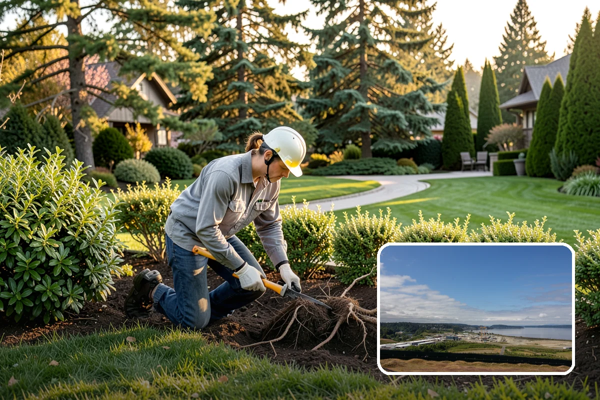 Retaining Walls in University Place, Pierce County, WA - Reclaims steep, unusable ground