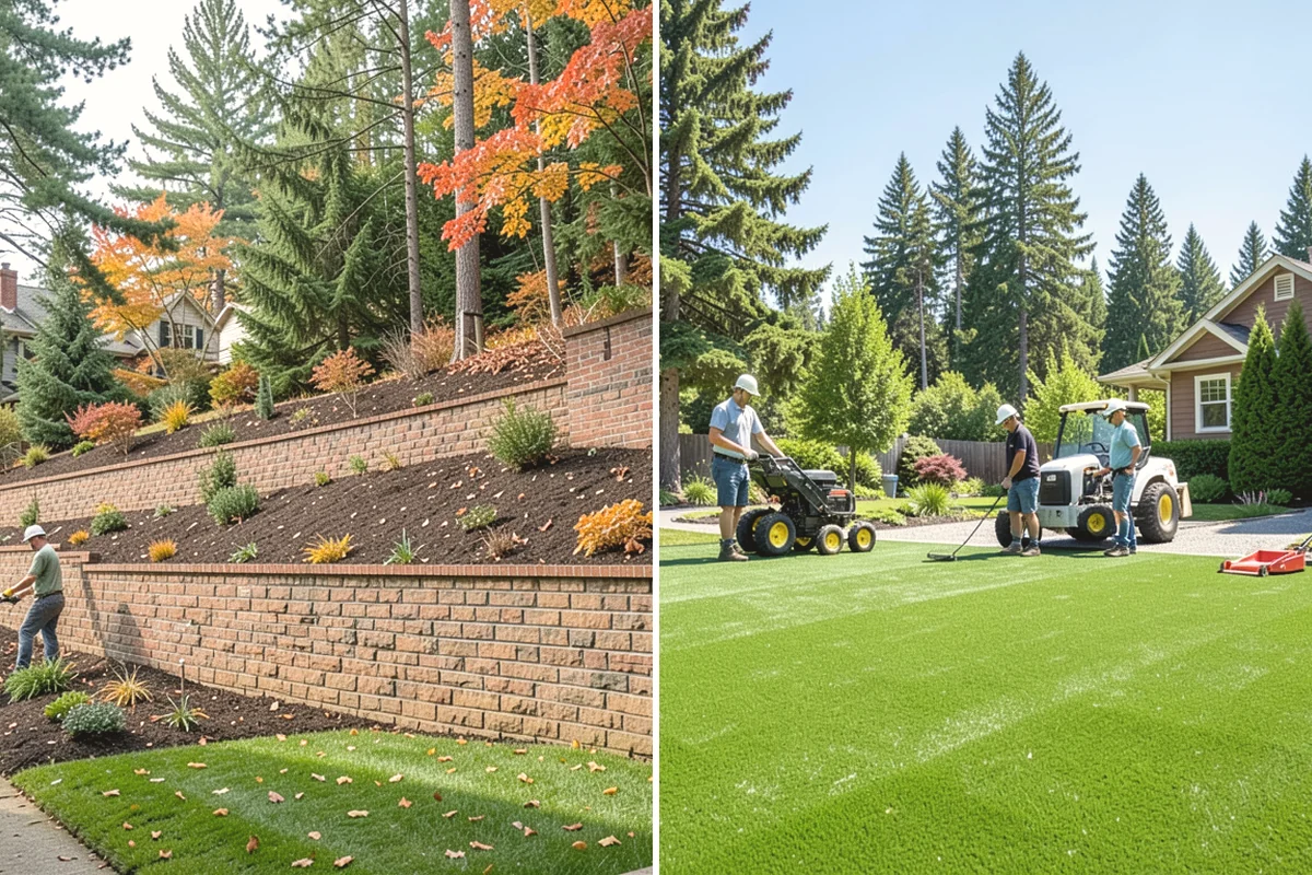 Retaining Walls in University Place, Pierce County, WA - Evaluate the site, load, and drainage needs