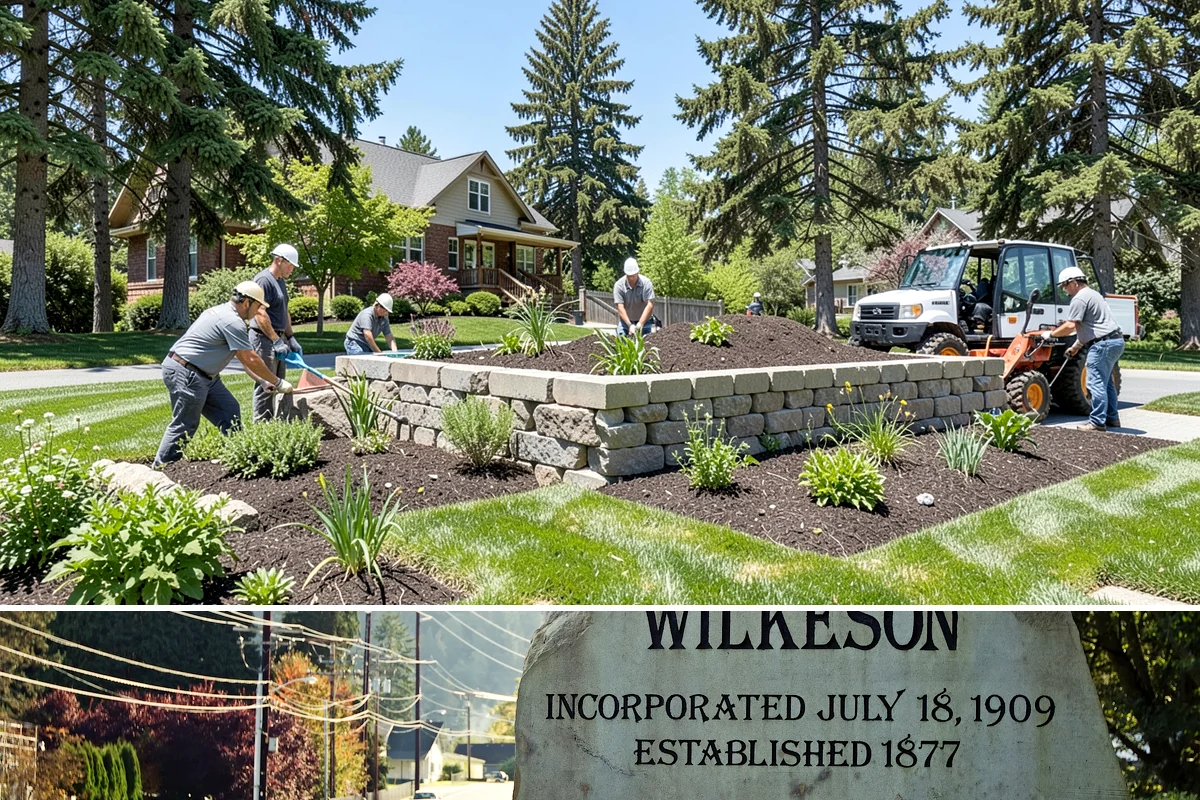 Retaining Walls in Wilkeson, Pierce County, WA - Best built spring through fall.