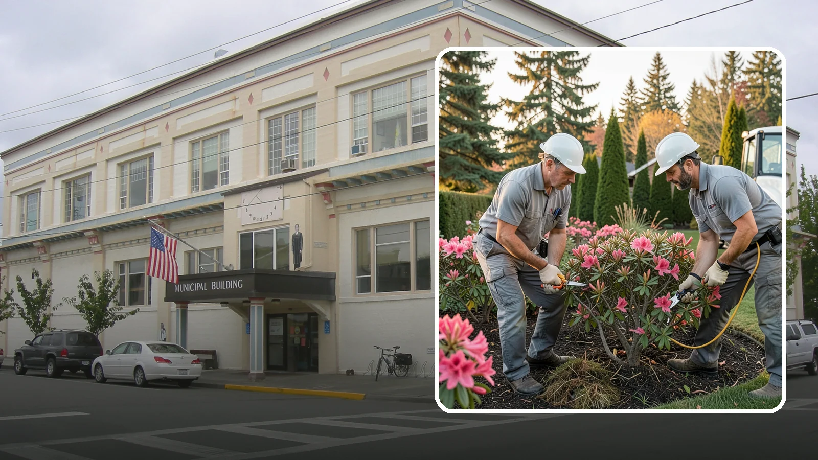 Rhododendron Pruning in Anacortes, Skagit County, WA - Careful shaping and deadheading of rhododendrons to protect next year's blooms while controlling size in Puget Sound gardens.