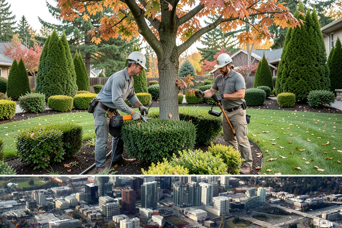 Rhododendron Pruning in Bellevue, King County, WA - In Western Washington, prune rhododendrons immediately after they finish blooming in late spring (typically May to early June) so...