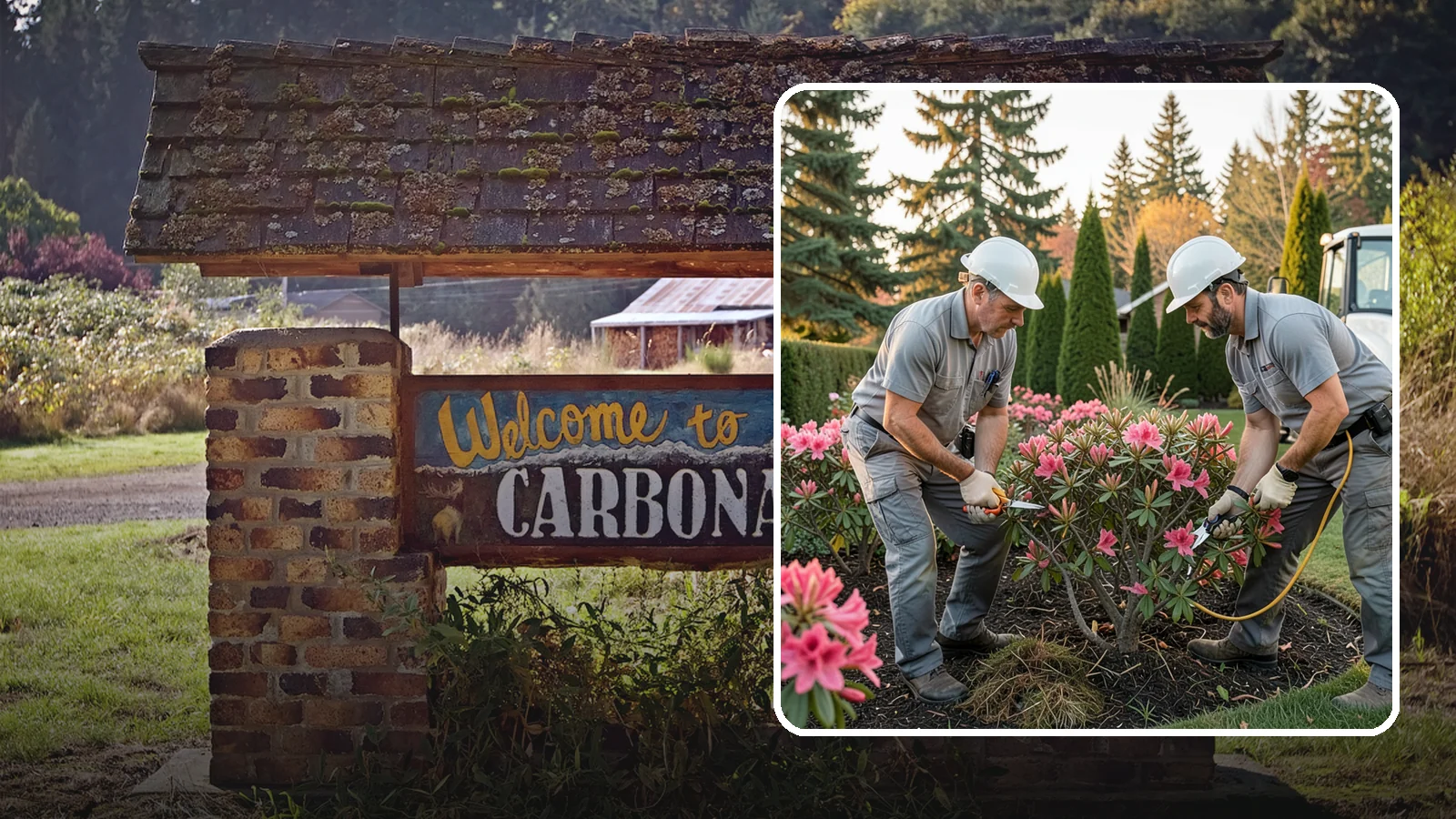 Rhododendron Pruning in Carbonado, Pierce County, WA - Careful shaping and deadheading of rhododendrons to protect next year's blooms while controlling size in Puget Sound gardens.