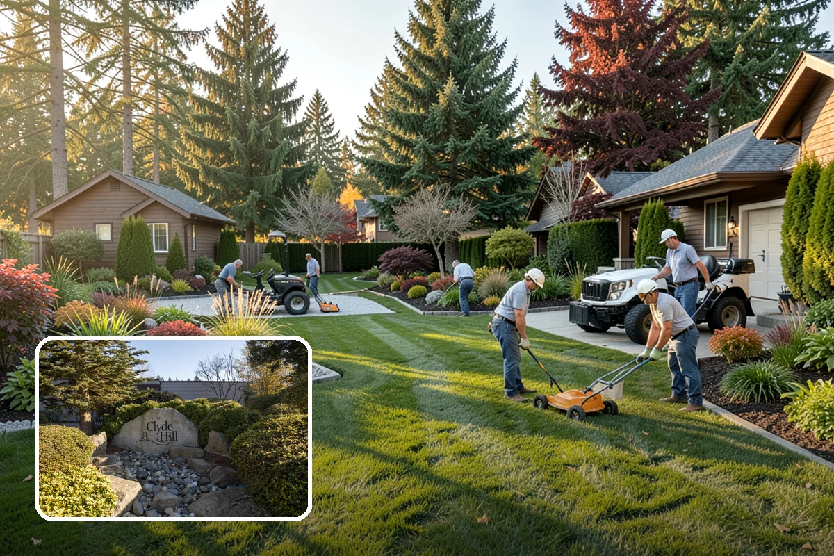 Rhododendron Pruning in Clyde Hill, King County, WA - Protects the following year's flower display by pruning at the correct time