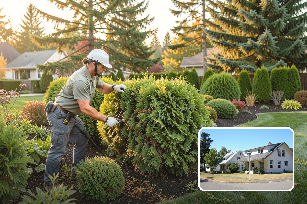 Rhododendron Pruning in DuPont, Pierce County, WA - Protects the following year's flower display by pruning at the correct time