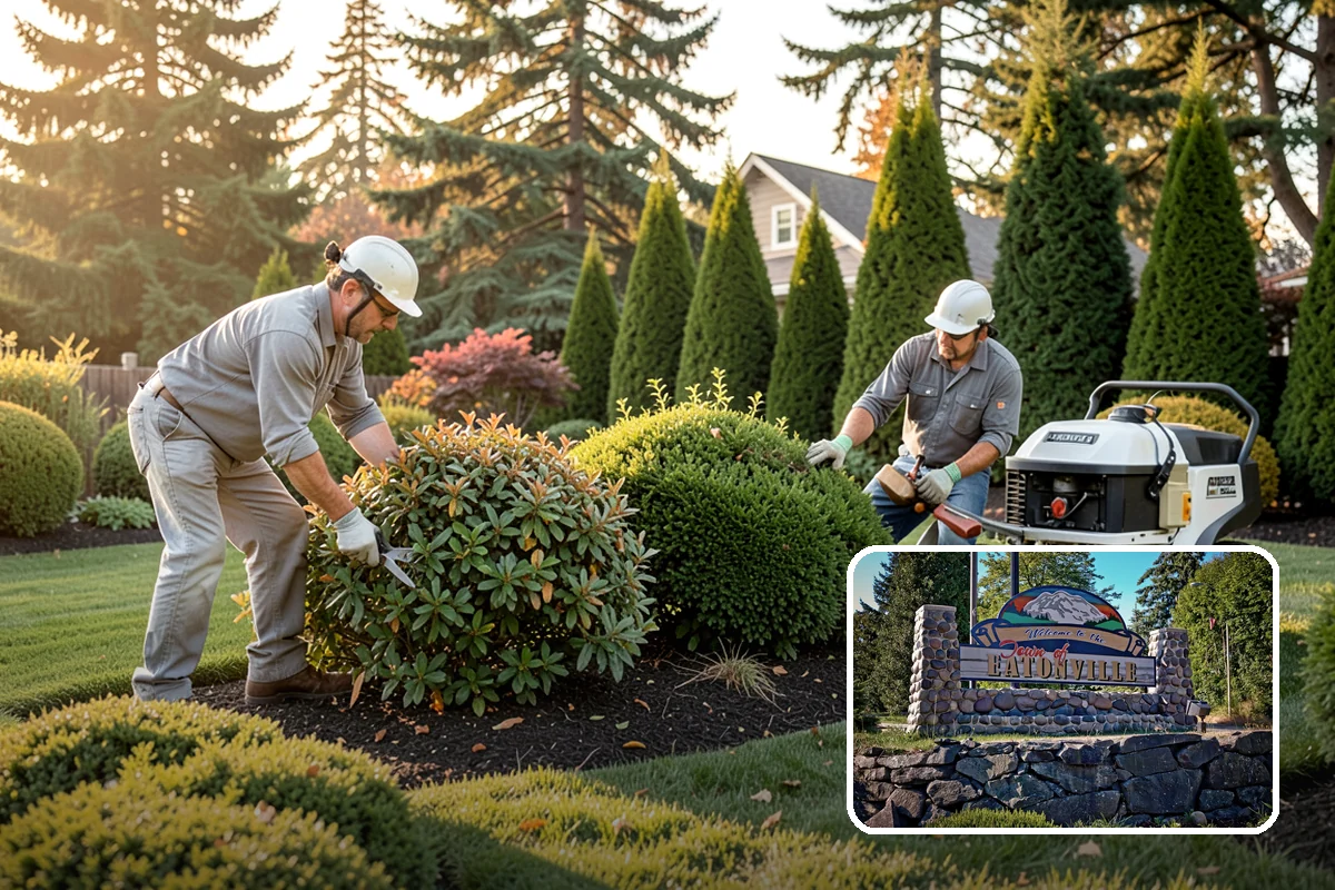 Rhododendron Pruning in Eatonville, Pierce County, WA - Protects the following year's flower display by pruning at the correct time