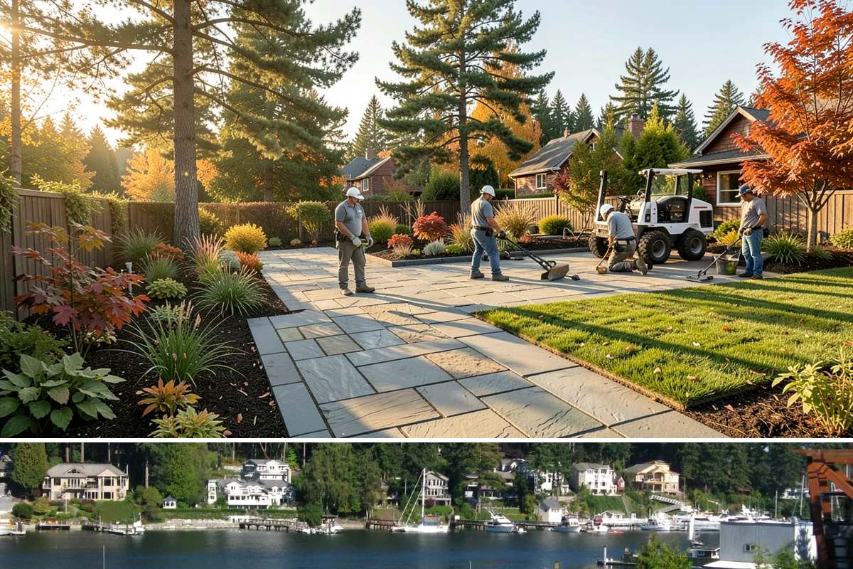 Rhododendron Pruning in Gig Harbor, Pierce County, WA - In Western Washington, prune rhododendrons immediately after they finish blooming in late spring (typically May to early June) so...