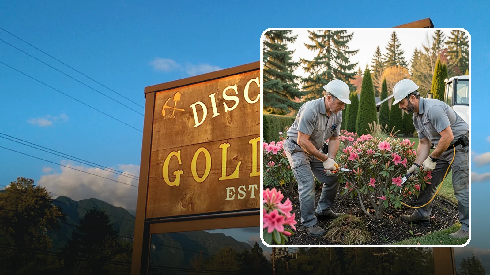 Rhododendron Pruning in Gold Bar, Snohomish County, WA - Careful shaping and deadheading of rhododendrons to protect next year's blooms while controlling size in Puget Sound gardens.