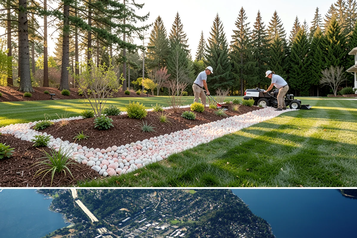 Rhododendron Pruning in Mercer Island, King County, WA - In Western Washington, prune rhododendrons immediately after they finish blooming in late spring (typically May to early June) so...