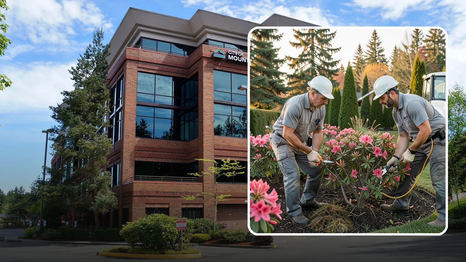 Rhododendron Pruning in Mountlake Terrace, Snohomish County, WA - Careful shaping and deadheading of rhododendrons to protect next year's blooms while controlling size in Puget Sound gardens.
