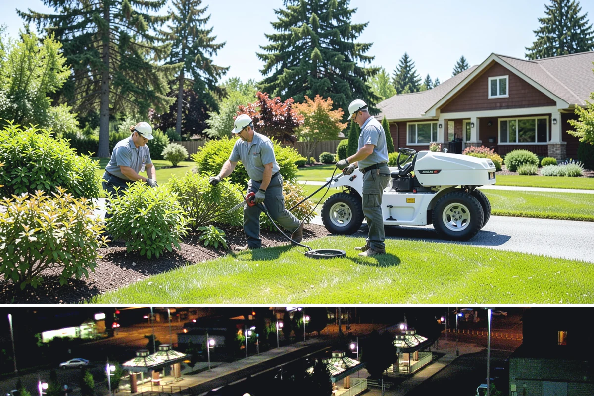 River Rock Installation in Auburn, King County, WA - Can be installed year-round.