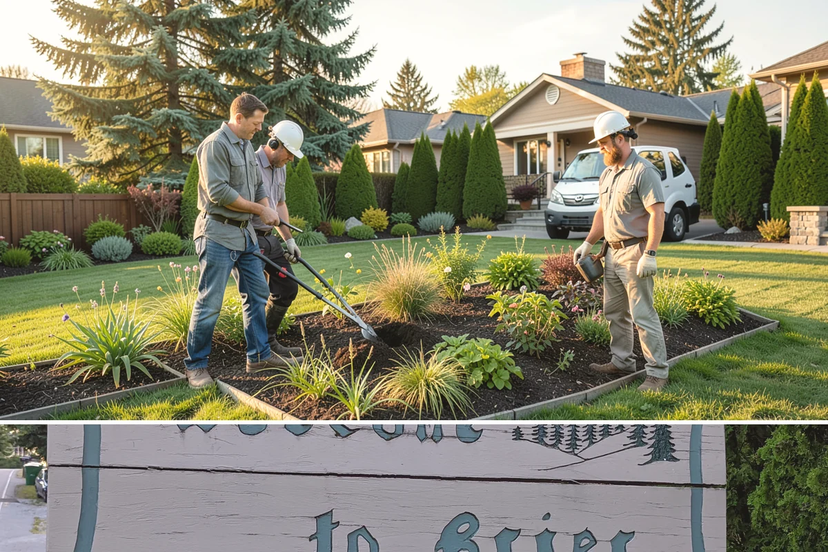 River Rock Installation in Brier, Snohomish County, WA - Can be installed year-round.