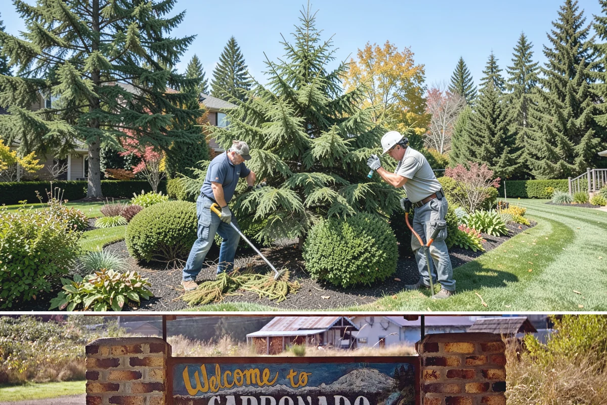 River Rock Installation in Carbonado, Pierce County, WA - Can be installed year-round.