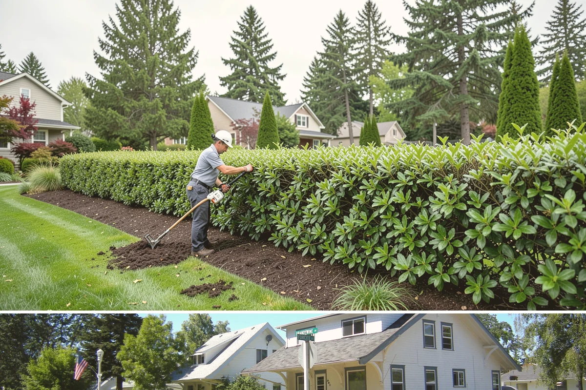 River Rock Installation in DuPont, Pierce County, WA - Can be installed year-round.