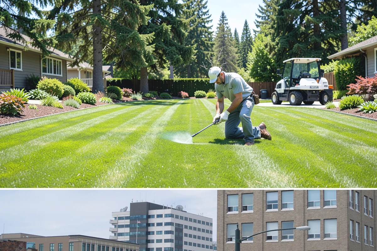 River Rock Installation in Everett, Snohomish County, WA - Can be installed year-round.