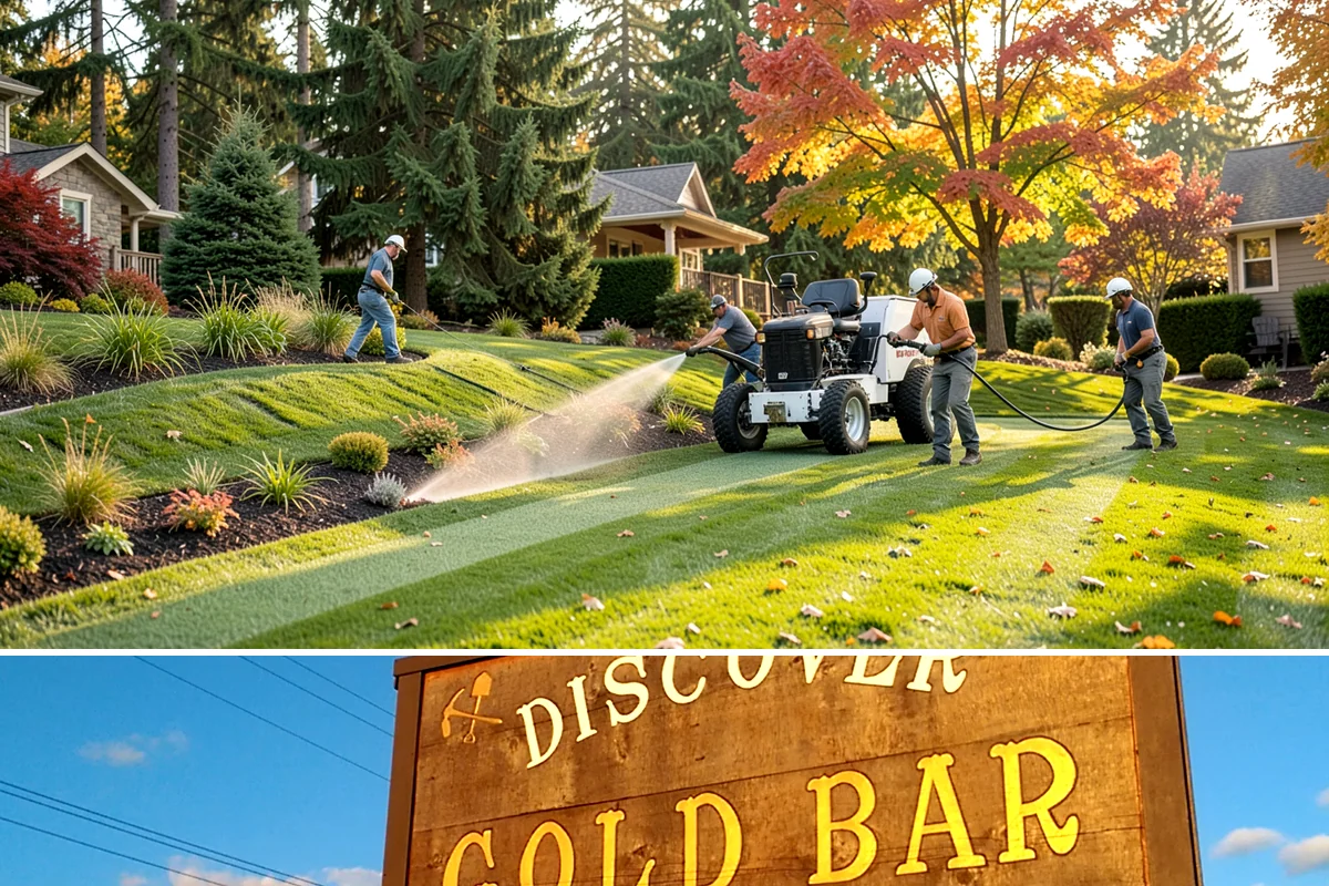 River Rock Installation in Gold Bar, Snohomish County, WA - Can be installed year-round.