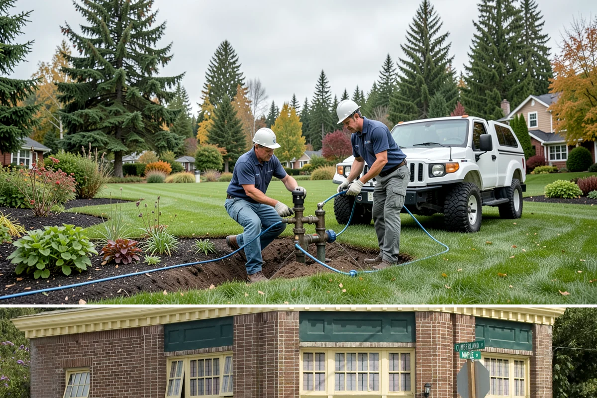 River Rock Installation in Hamilton, Skagit County, WA - Can be installed year-round.