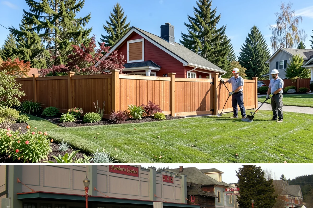 River Rock Installation in Issaquah, King County, WA - Can be installed year-round.
