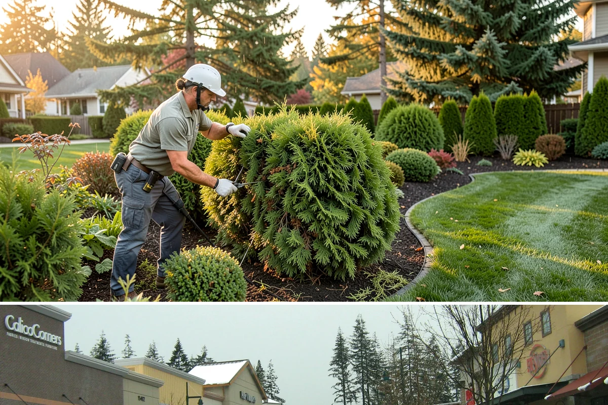 River Rock Installation in Mill Creek, Snohomish County, WA - Can be installed year-round.
