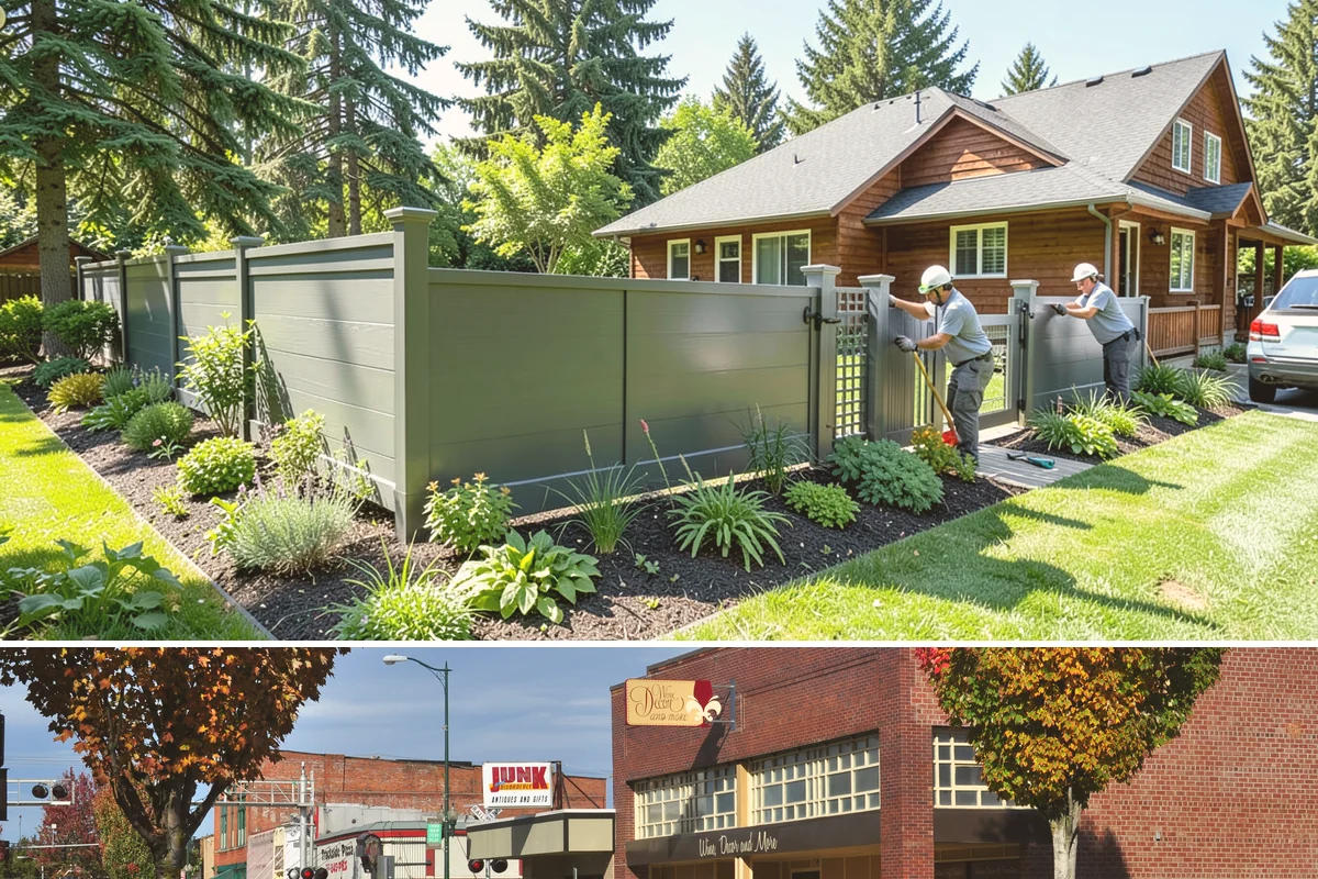 River Rock Installation in Puyallup, Pierce County, WA - Can be installed year-round.