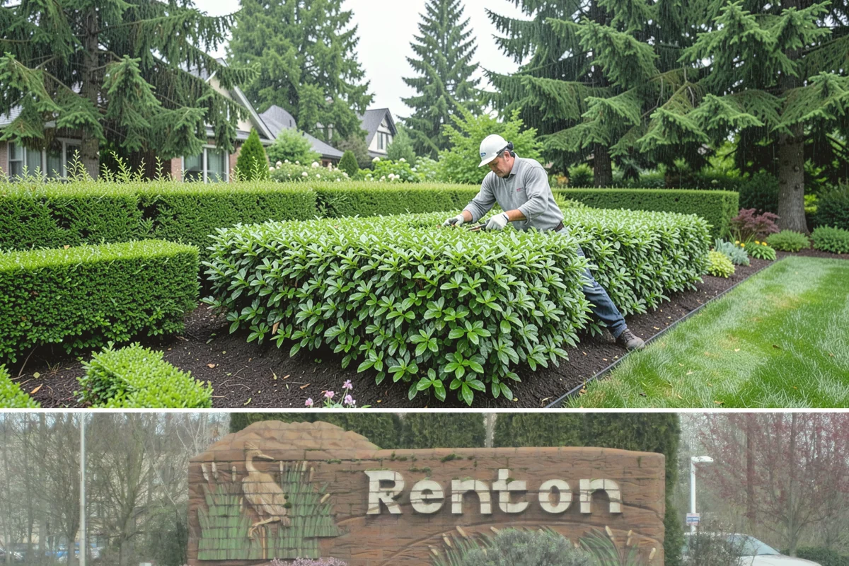River Rock Installation in Renton, King County, WA - Can be installed year-round.