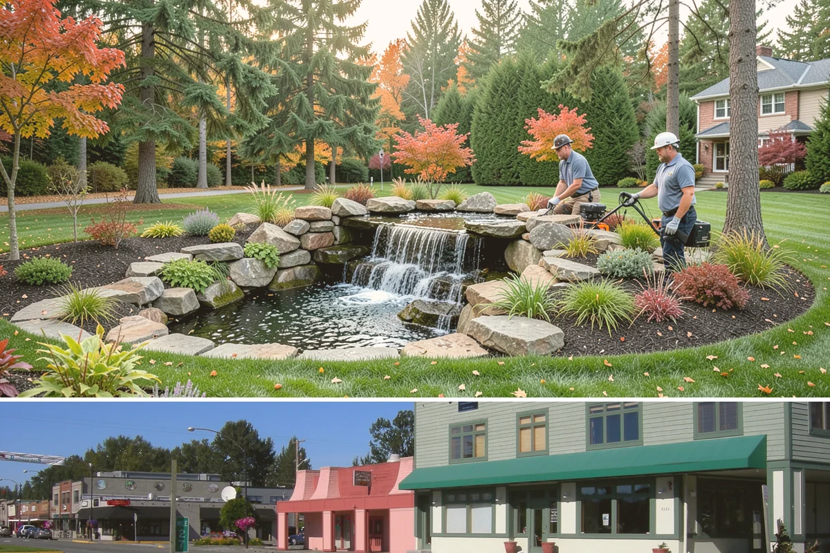 River Rock Installation in Snoqualmie, King County, WA - Can be installed year-round.