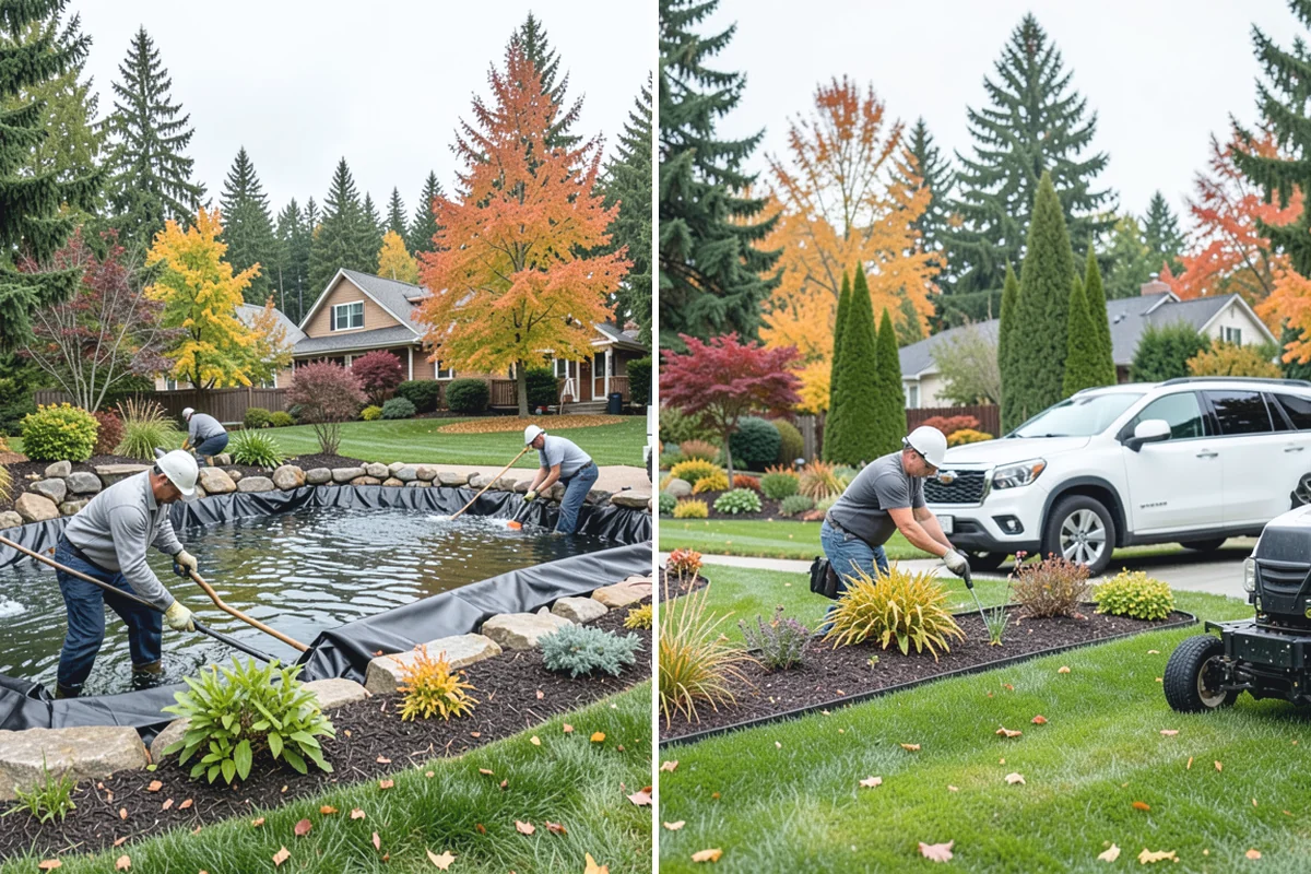 Rock Replacement in Auburn, King County, WA - Remove and screen the old rock, hauling away fouled material