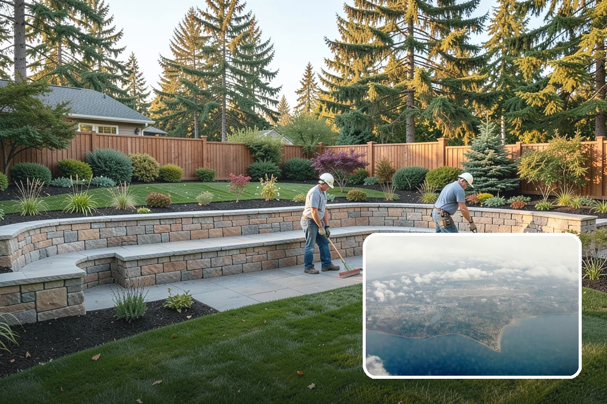 Rock Replacement in Burien, King County, WA - Eliminates the weed-harboring soil and debris buried in old rock