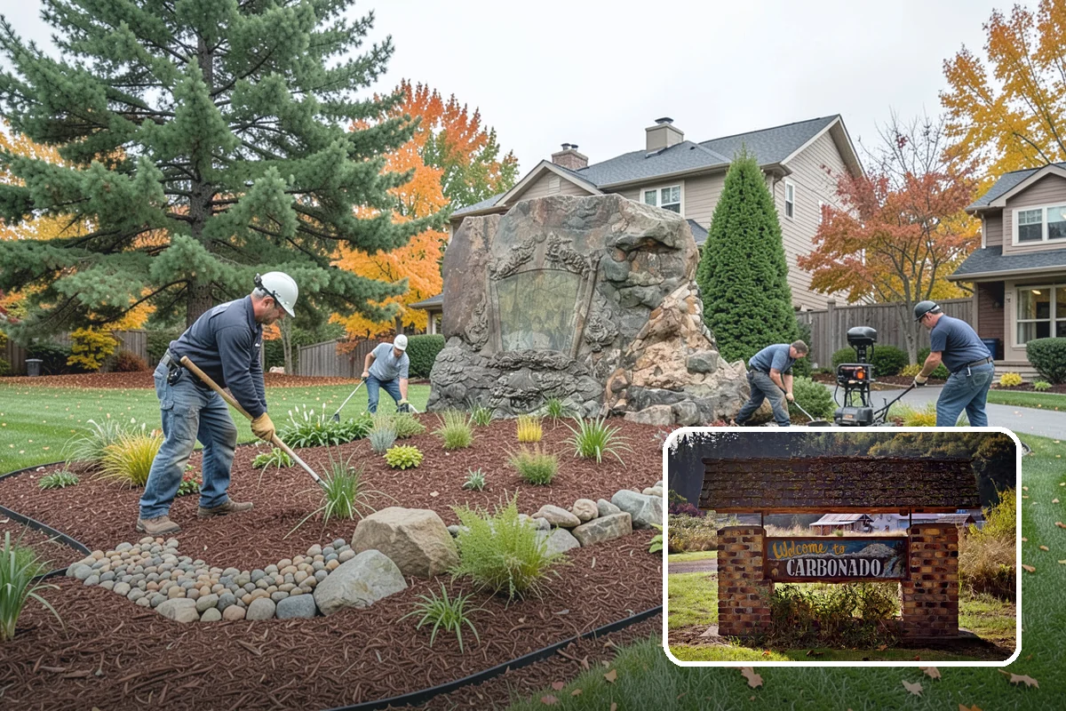 Rock Replacement in Carbonado, Pierce County, WA - Eliminates the weed-harboring soil and debris buried in old rock