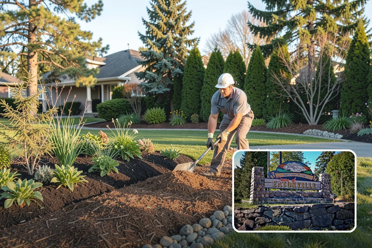 Rock Replacement in Eatonville, Pierce County, WA - Eliminates the weed-harboring soil and debris buried in old rock